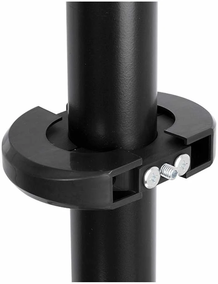 Laikiklis B-TECH System 2 BT7841 - Tvirtinimo komponentas (apykaklės spaustukas) - juodas - stulpas