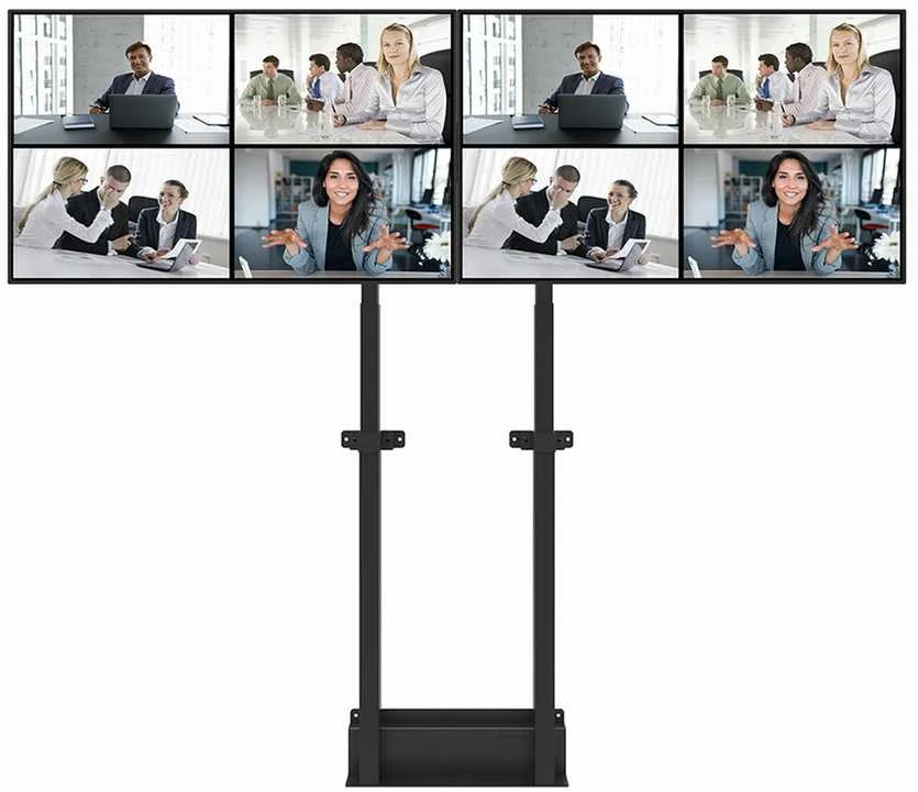 Laikiklis NEOMOUNTS BY NEWSTAR DUAL SCREEN ADAPTER FOR WL55/FL55-875BL1, FROM 42" UP TO 65" VESA 800X400, 50 KG. PER DISPLAY
