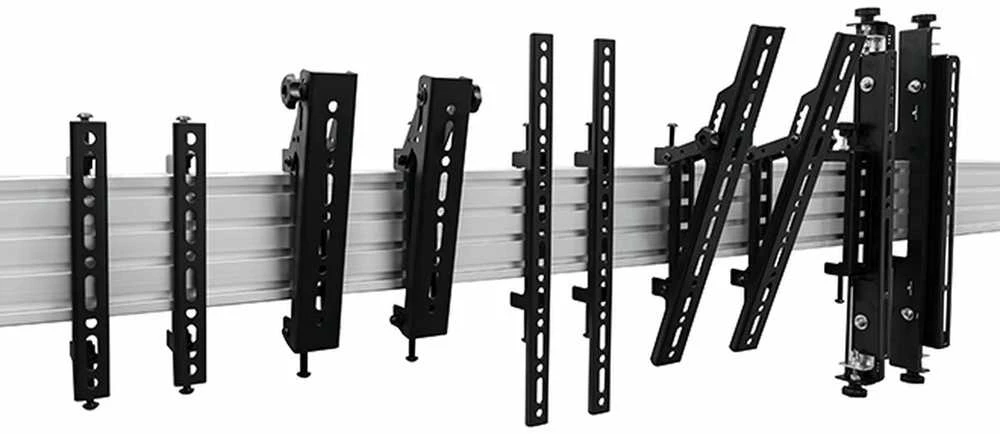 Laikiklis B-Tech Horizontalus monitoriaus tvirtinimo bėgelis 175 cm (BT8390-175/B)