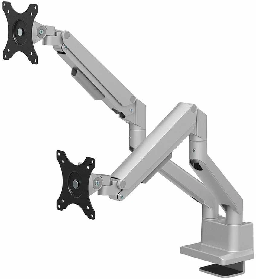 Laikiklis NEOMOUNTS DS70-250SL2 FULL MOTION MONITORIUS ARM DESK MOUNT FOR 17-32" SCREENS - Sidabrinis