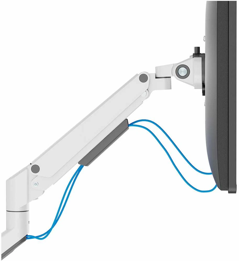 Laikiklis NEOMOUNTS DS70-250WH1 FULL MOTION MONITORIUS ARM DESK MOUNT FOR 17-35" SCREENS - Baltas