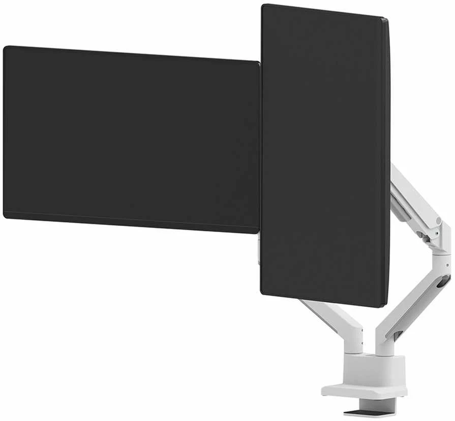 Laikiklis NEOMOUNTS DS70-250WH2 FULL MOTION MONITORIUS ARM DESK MOUNT FOR 17-32" SCREENS - Baltas