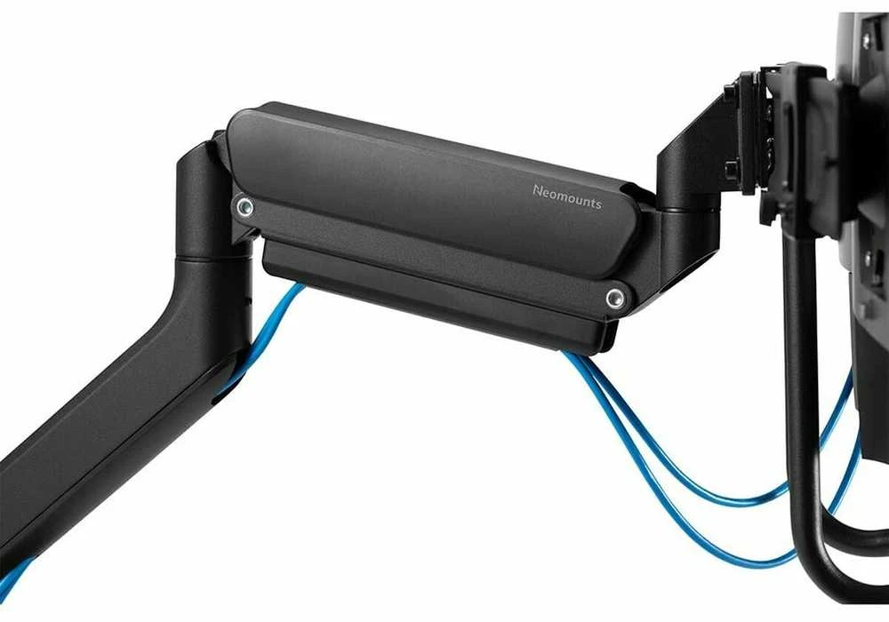 Laikiklis NEOMOUNTS BY NEWSTAR DS75-450BL2 FULL MOTION MONITORIUS DESK MOUNT FOR 17-32" SCREENS - Juodas