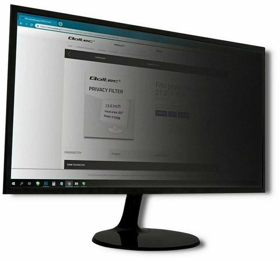QOLTEC 51052 Qoltec Privatizuojantis filtras RODO | 15,6 | 16:9
