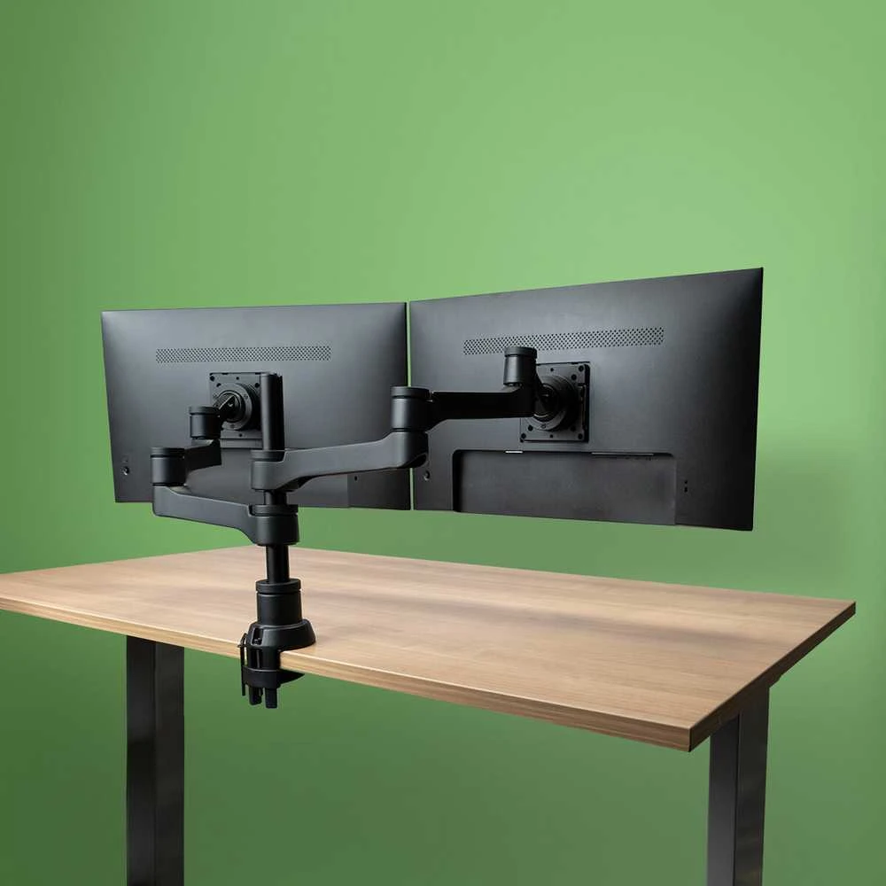 Laikiklis R-GO Tools 2 monitorių iki 26 "Zepher 4 C2 (RGOVLZE4TWSI)