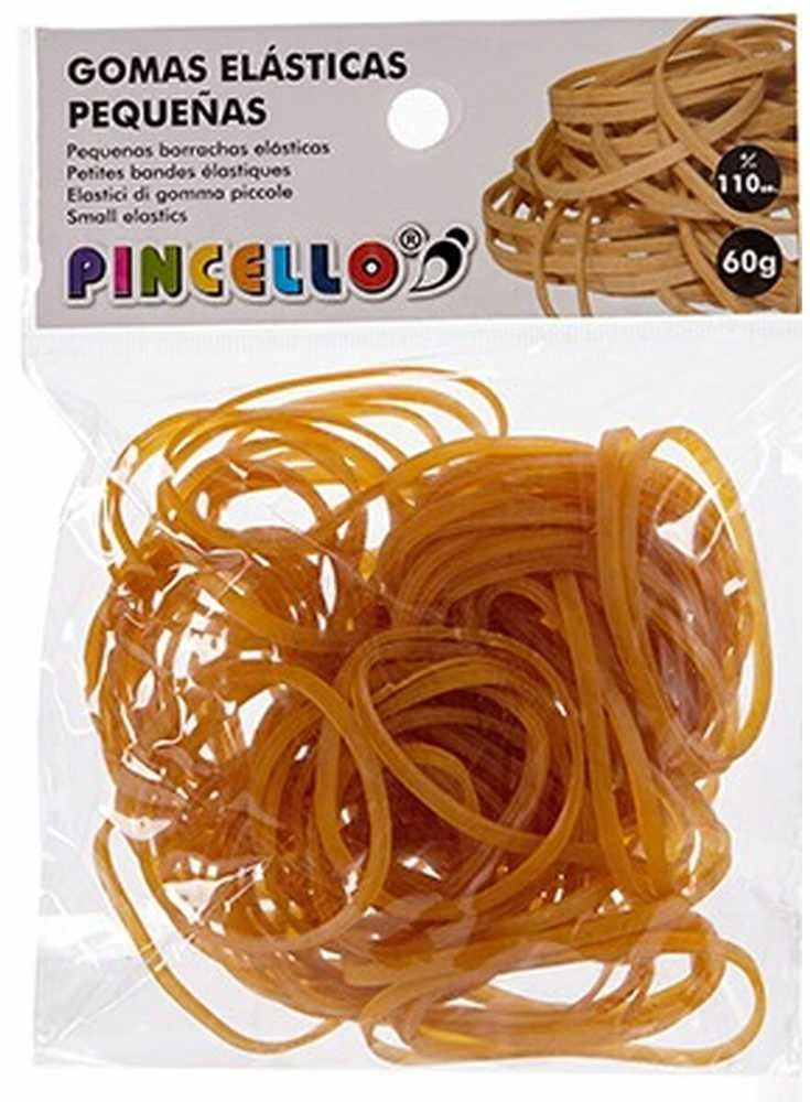 Pincello Elastinės juostos Geltona (12 vnt.)