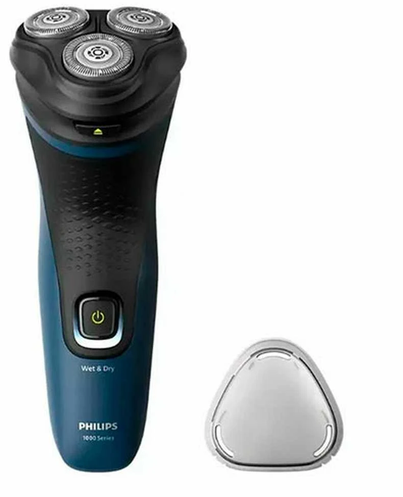 Philips S1151/00 men's shaver Rotation shaver Trimmer Juodas, Mėlyna