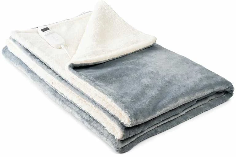 Elektrinė antklodė Heklet InnovaGoods Balta Pilka 130 x 180 cm 160 W