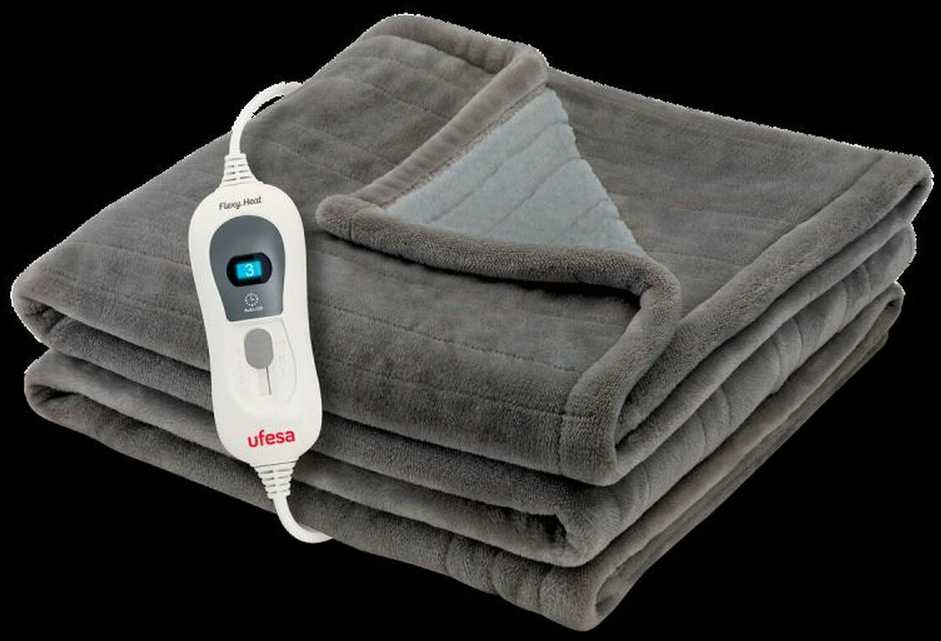 Šildanti Antklodė - Ufesa Thermal Blanket Softy Fleece 120W 150x100