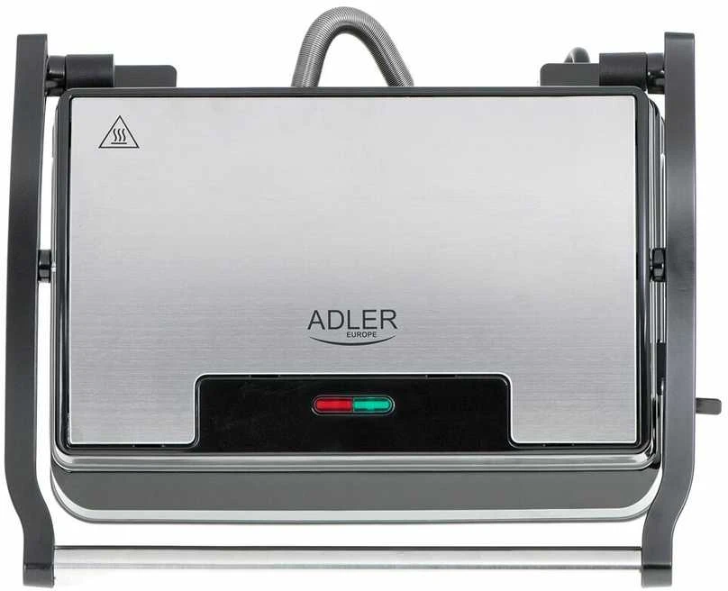 Adler | Electric Grilis | AD 3052 | Table | 1200 W | Nerūdijantis plienas
