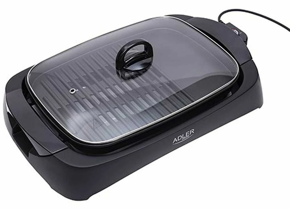 Adler | Electric Grilis | AD 6610 | Table | 3000 W | Juodas