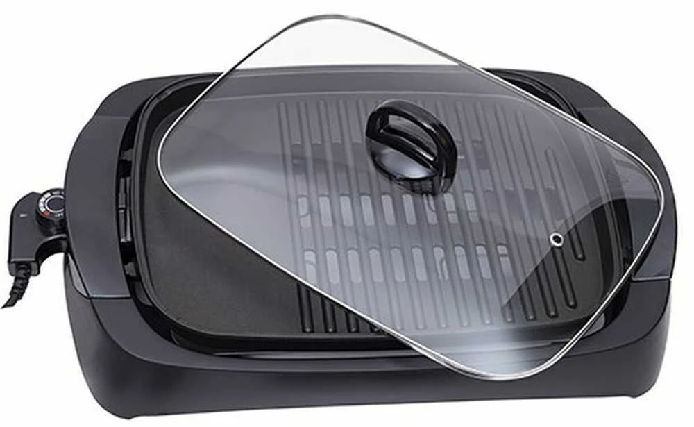 Adler | Electric Grilis | AD 6610 | Table | 3000 W | Juodas