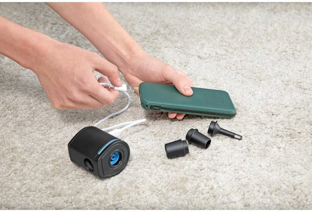 Bestway elektrinis USB oro siurblys + antgaliai 62289