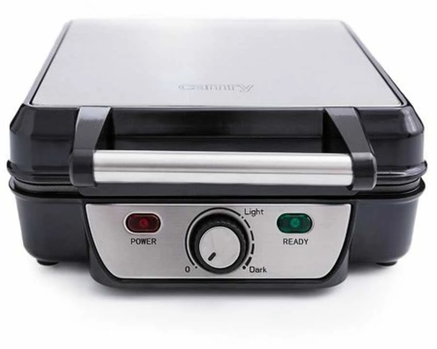 Camry | Vaflinė | CR 3025 | 1150 W | Number of pastry 4 | Belgium | Juodas/Nerūdijantis plienas