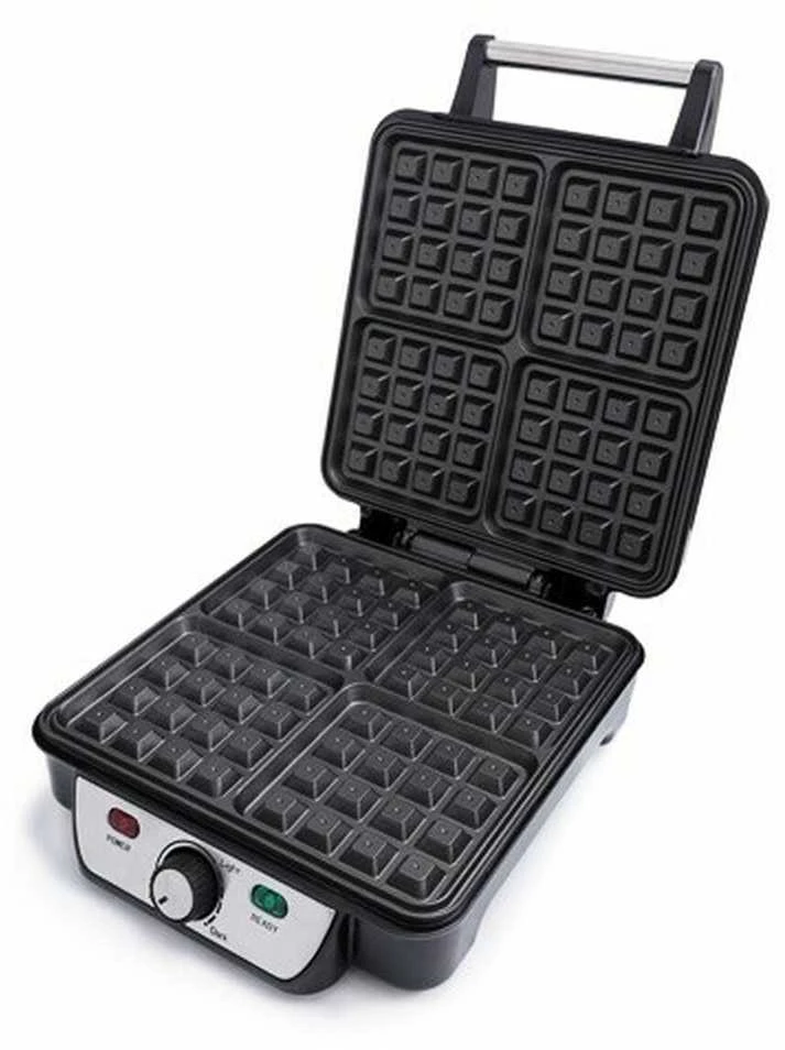 Camry | Vaflinė | CR 3025 | 1150 W | Number of pastry 4 | Belgium | Juodas/Nerūdijantis plienas