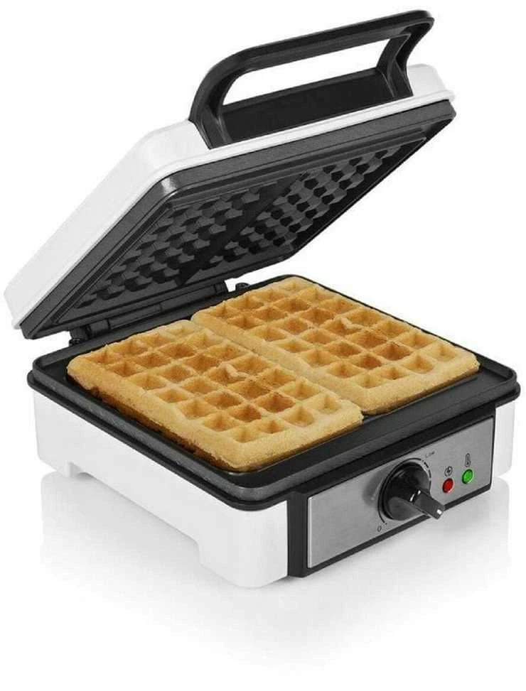 Vaflinė Princess Waffle makers 132397 Baltas, 1200 W, Rectangular, Vaflių skaičius 2