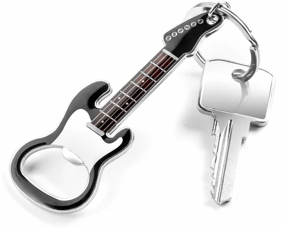 Elektrinės gitaros apsauginis dangtelis su magnetu - JUODA