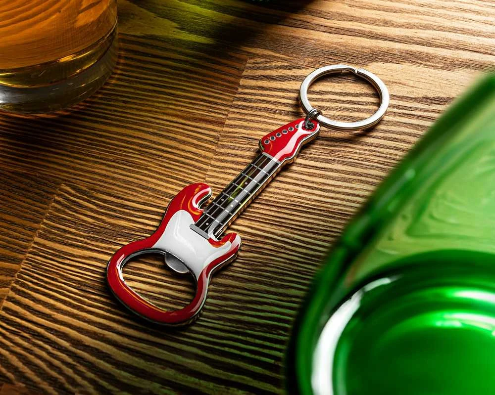 Elektrinės gitaros apsauginis dangtelis su magnetu - RAUDONAS