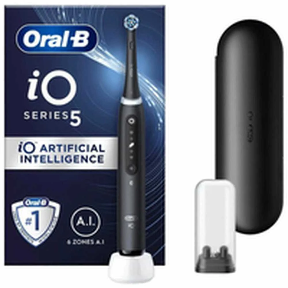 Braun iOG5.1B6.2DK Oral-B iO5 Elektrinis Dantų Šepetėlis Matt Juodas