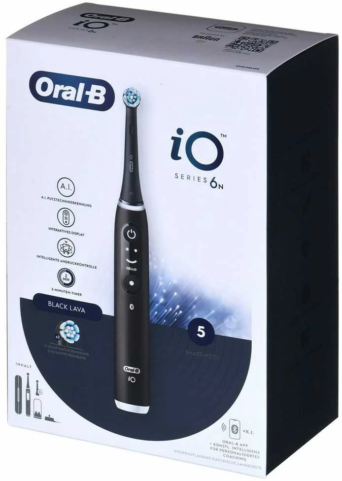 Dantų šepetėlis Oral-B iO 6N juoda
