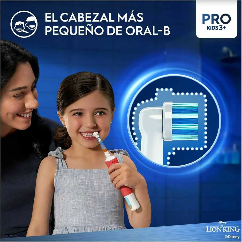 Dantų šepetėlis Oral-B Vitality Pro D103 Kids 3+ Lion King raudona