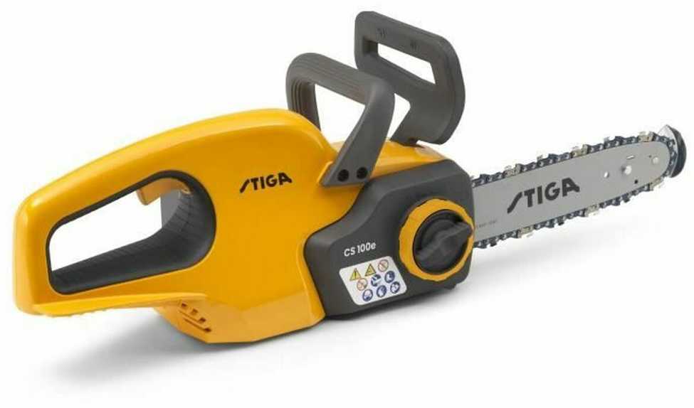 Grandininis pjūklas Stiga CS 100e Kit; 20 V; 25 cm; 1x4,0 Ah akum.