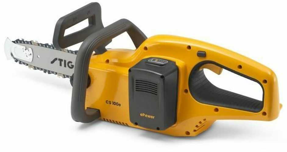 Grandininis pjūklas Stiga CS 100e Kit; 20 V; 25 cm; 1x4,0 Ah akum.