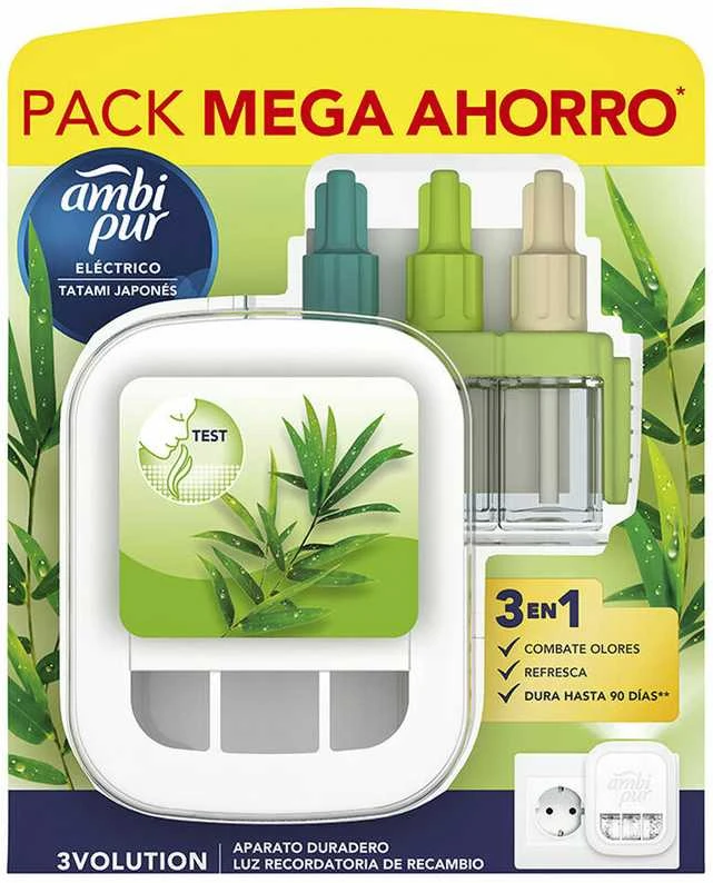 Ambi Pur 3VOLUTION air freshener device + refill #tatami 21 ml