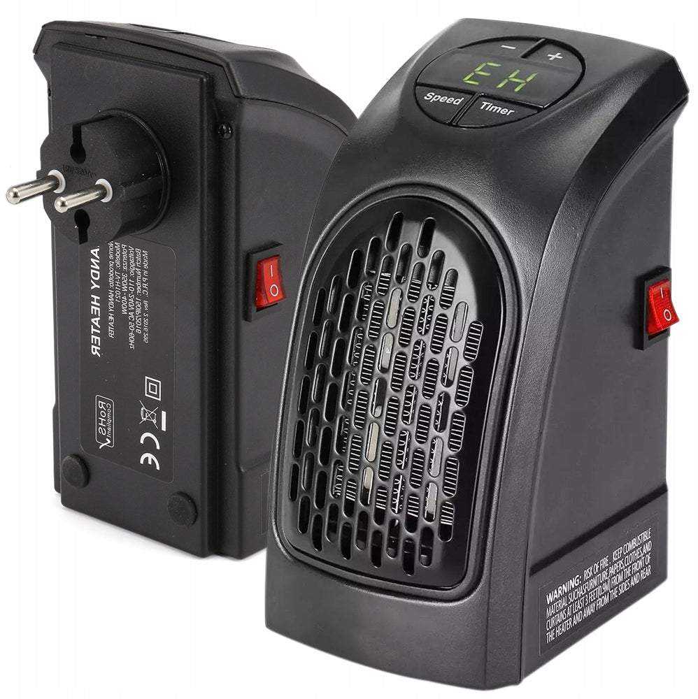 Drėkintuvas Mini elektrinis šildytuvas 400W