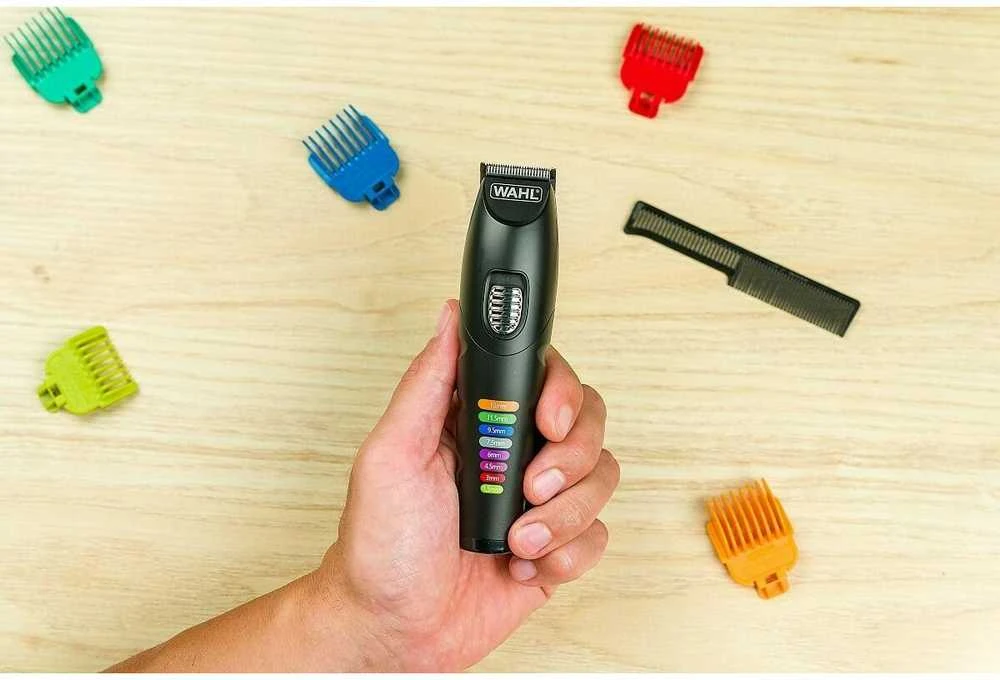 Kirpimo Mašinėlė - Wahl Color Trim Advanced 8 Ličio-Jonų Juoda