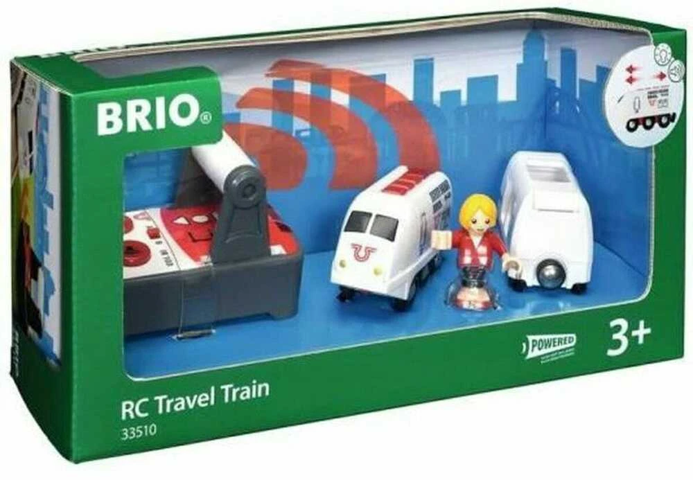 Ravensburger BRIO RAILWAY RC Valdomas kelionių traukinys, 33510