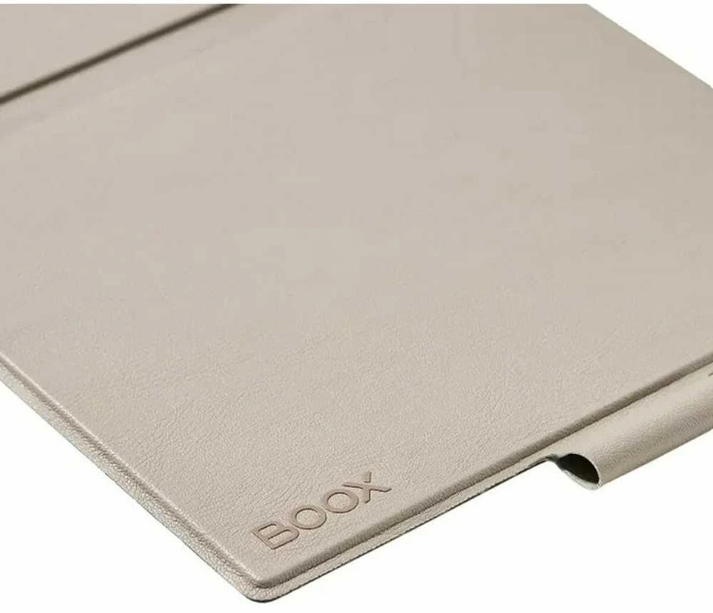 Magnetinis dėklas Onyx Boox Go Color 7 / Boox Go 7 / Boox Go Color 7 (Gen II) / Boox Page su rašiklio laikikliu rusvai gelsvas
