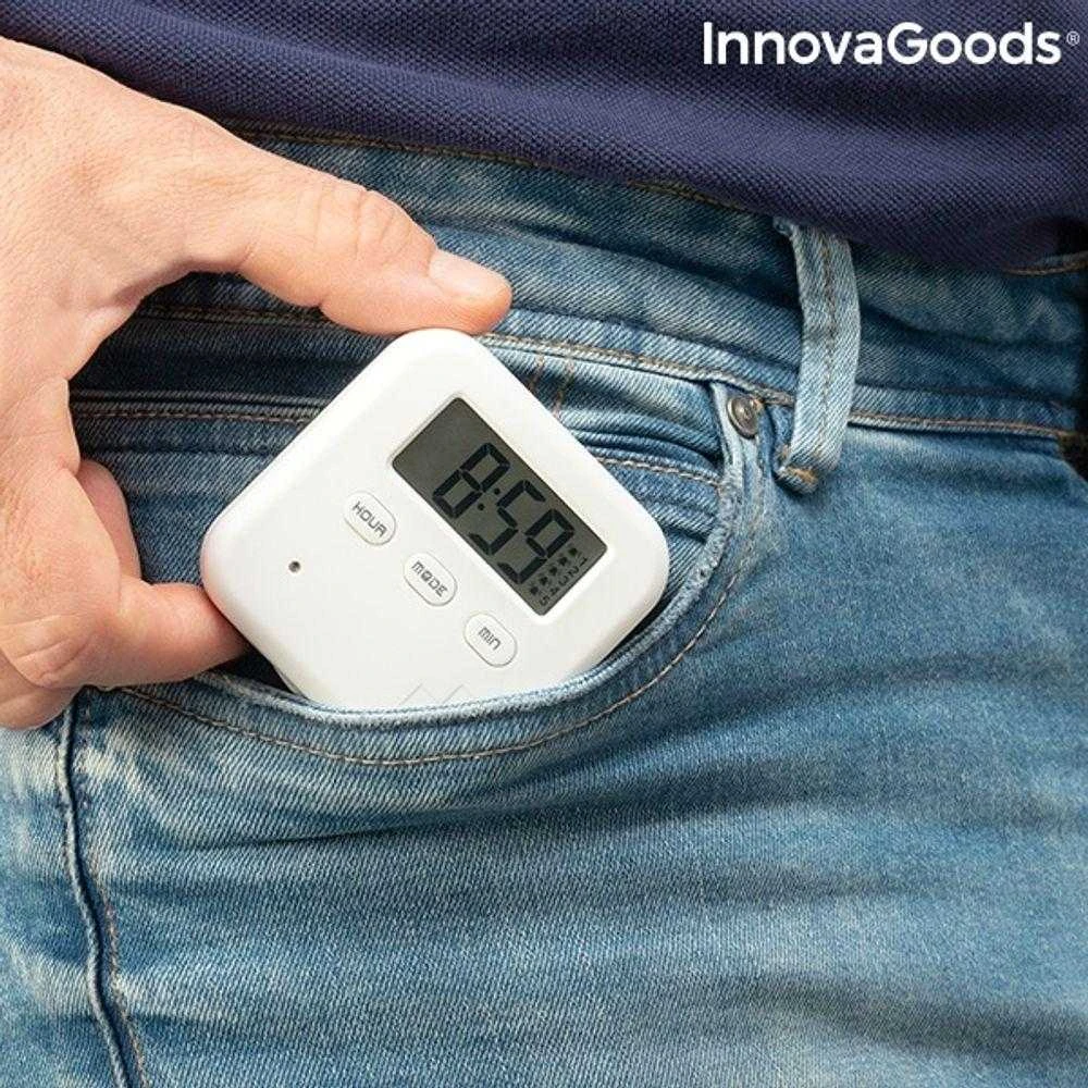 InnovaGoods Inteligentne elektroniczne pudełko na tabletki Alarm Laikrodis InnovaGoods