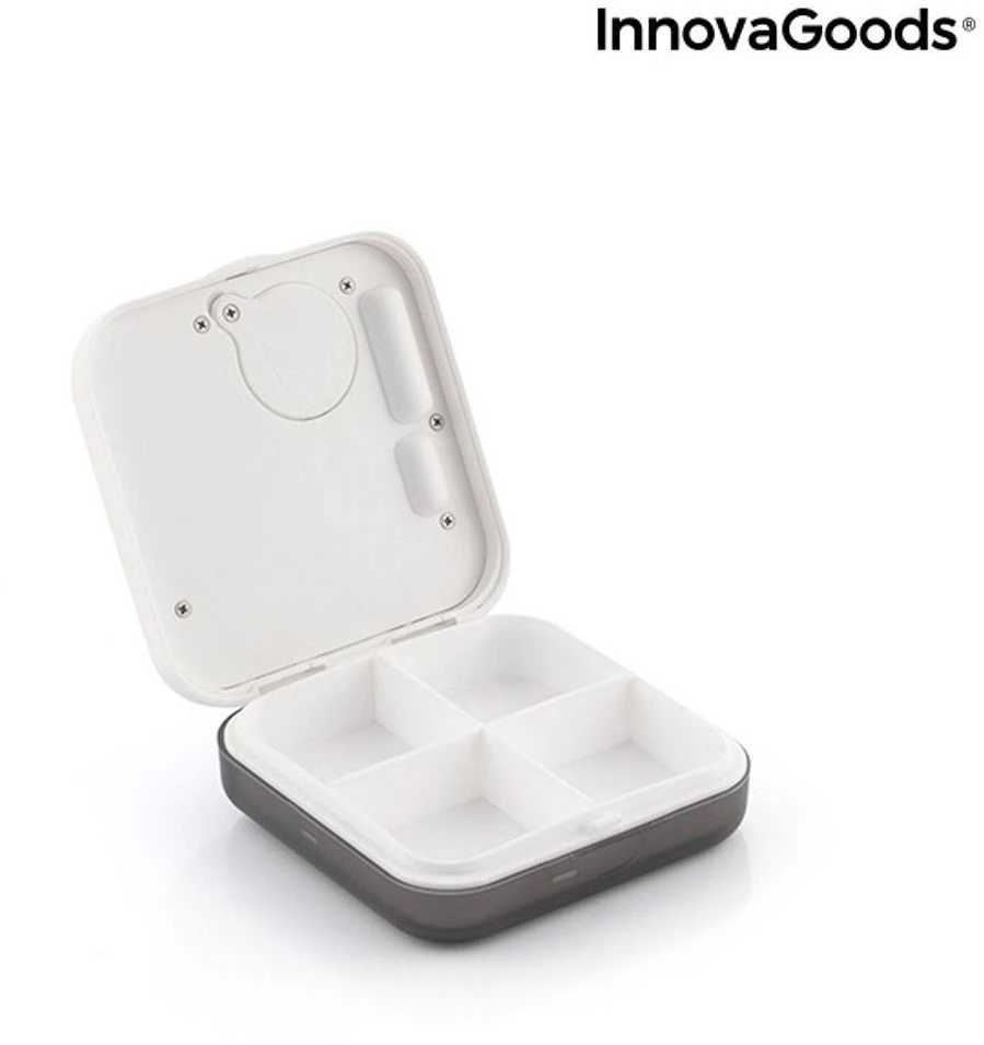 InnovaGoods Inteligentne elektroniczne pudełko na tabletki Alarm Laikrodis InnovaGoods