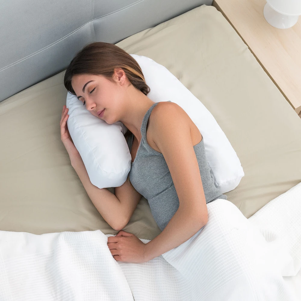 Ergonominė U formos šoninė pagalvė Slupill InnovaGoods