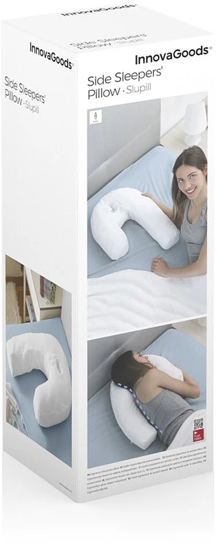 Ergonominė U formos šoninė pagalvė Slupill InnovaGoods