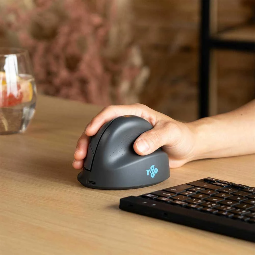 R-GO HE BASIC MEDIUM ERGONOMIŠKAS - Pelė DEŠINIARANKIAI BLUETOOTH