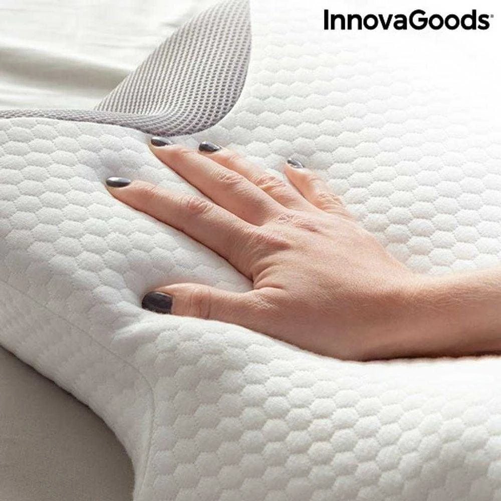 Viskoelastinė kaklo pagalvė su ergonomiškais kontūrais Conforti InnovaGoods