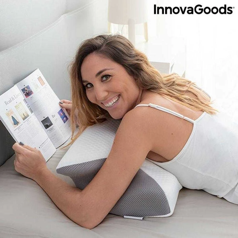 Viskoelastinė kaklo pagalvė su ergonomiškais kontūrais Conforti InnovaGoods
