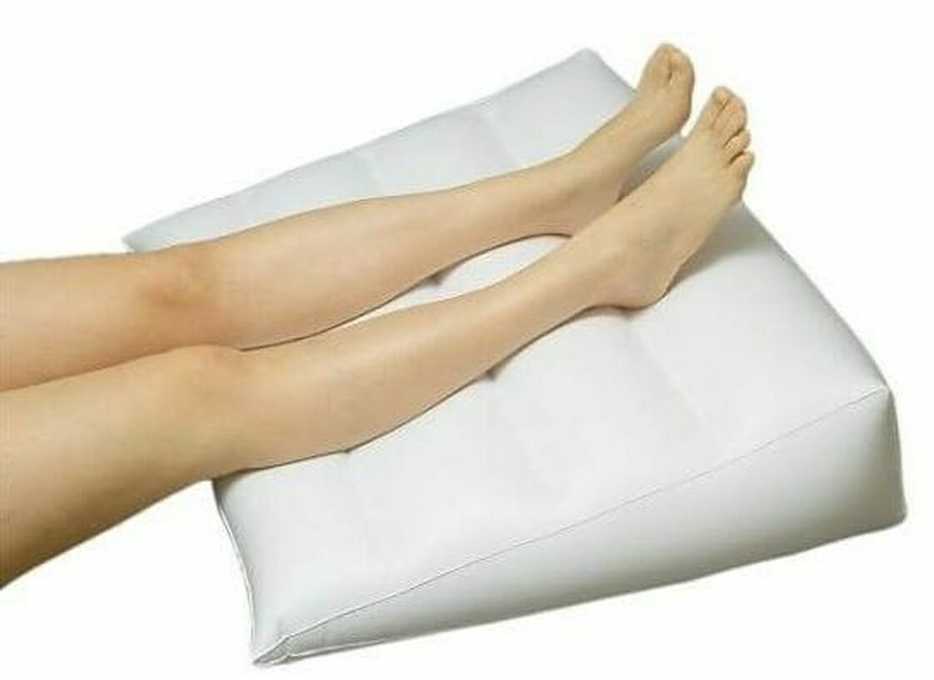 Sundo Pagalvė - Pripučiama Ortopedinė Kojų ir Nugaros, Balta