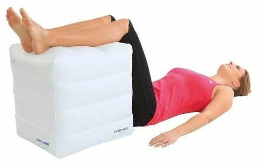 Sundo Pripučiamas Pagalvė - Pripučiamas Kubas 420x390x460mm PVC 30kg Apkrovos Baltas