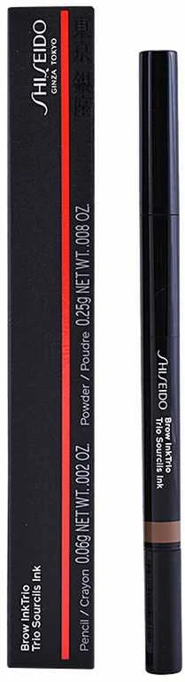 Shiseido Brow Ink Trio Eyebrow Kreminis Pieštukas & 2-In-1 02 0.31 g