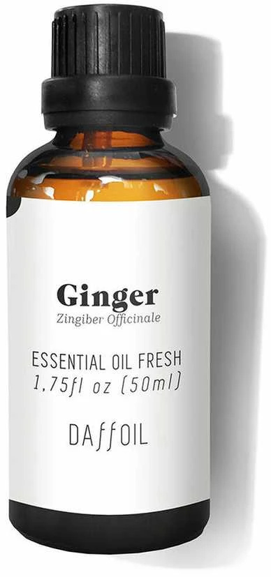 Daffoil imbierų eterinis aliejus stikliniame buteliuke