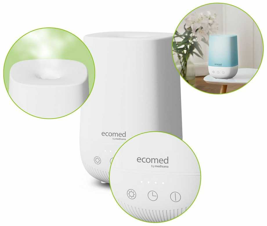 Drėkintuvas Medisana AD-50E aroma diffuser Tank Baltas
