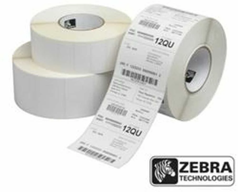 Zebra Etiketė, Popierinis, 102x127mm; Terminis pernešimas, Z-Perform 1000T, nepadengtas, nuolatiniai klijai, 76 mm šerdis