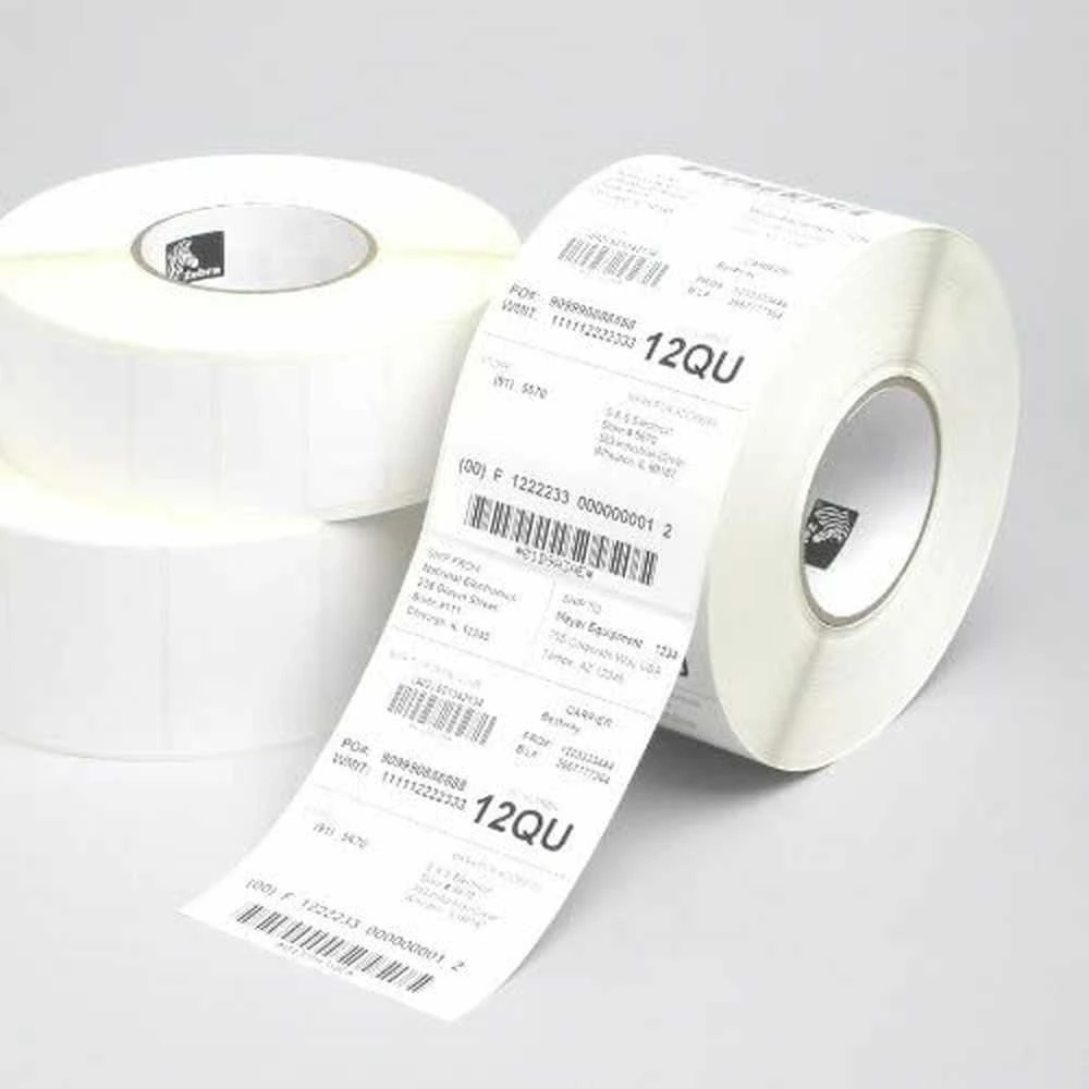 Zebra etiketės ant ritinio Zebra 880026-203 102 x 203 mm balta