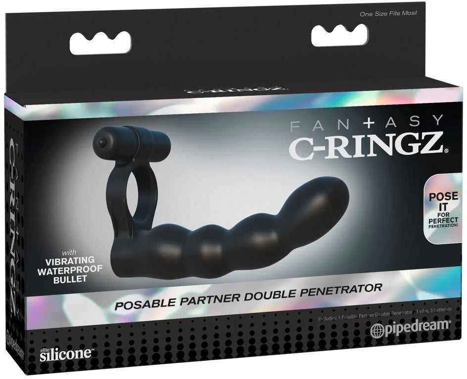 Pipedream FCR Posable Partner dvigubas rašiklis