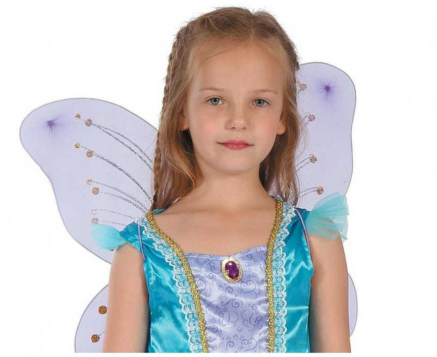 GoDan Violetinės fėjos vaikiško kostiumo dydis 110/120cm