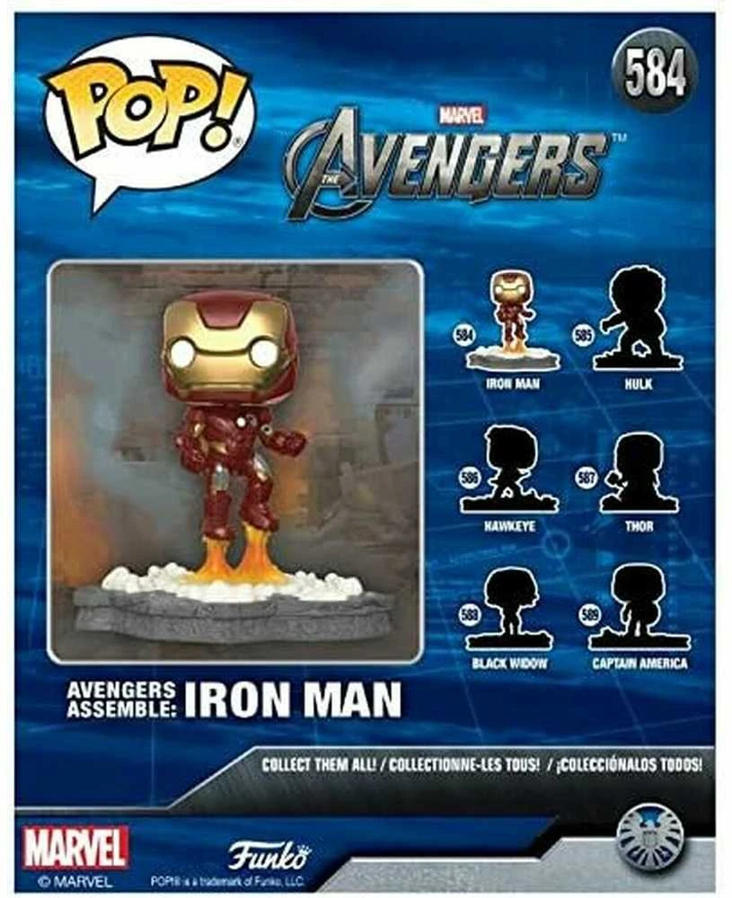 FUNKO POP! Vinilinė figūrėlė: Marvel Avengers - Iron Man, 15 cm
