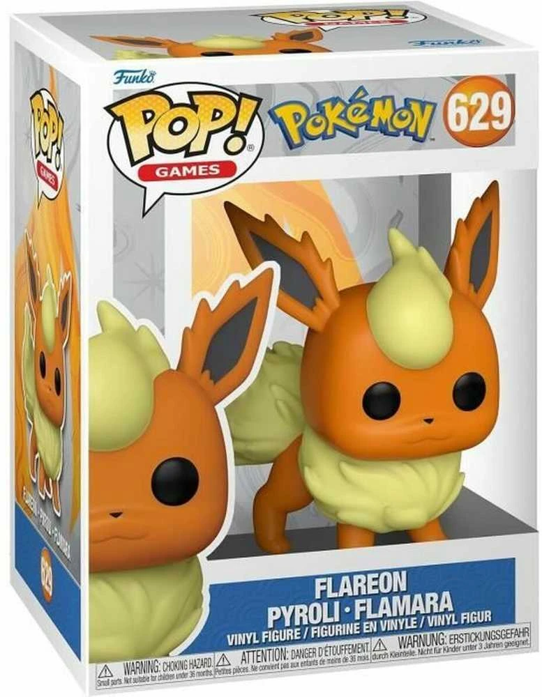 FUNKO POP! Vinilinė figūrėlė: Pokemonai - Flareon, 9.5 cm